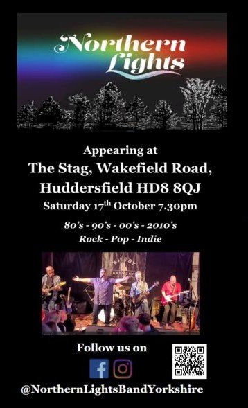 the northern lights band live music at the stag